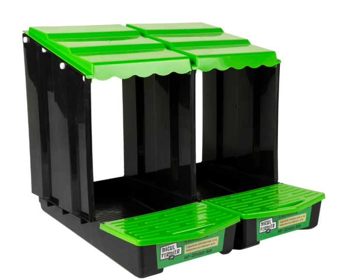 Cuibar Micul Fermier, 2C, cu tava de colectare [2]