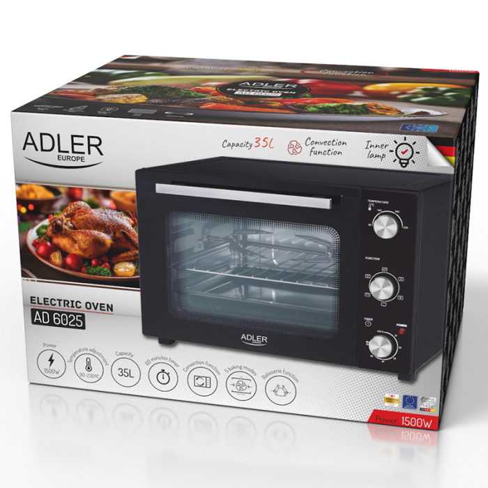 CUPTOR ELECTRIC 35L 1500W ADLER [6]