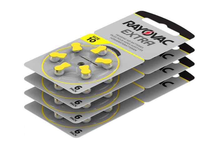 Cutie 60 Baterii auditive Rayovac Extra 10ZA [3]