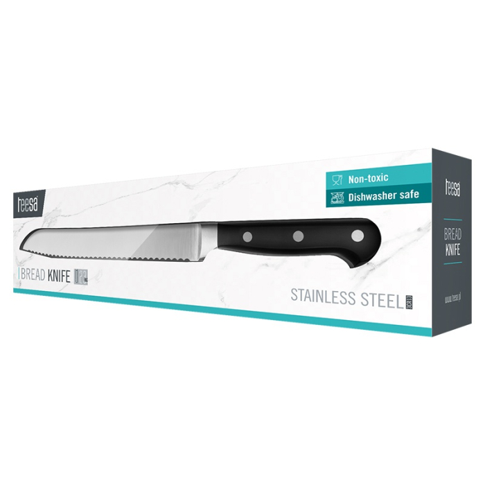 CUTIT DE PAINE LAMA OTEL 22.6 CM TEESA [5]