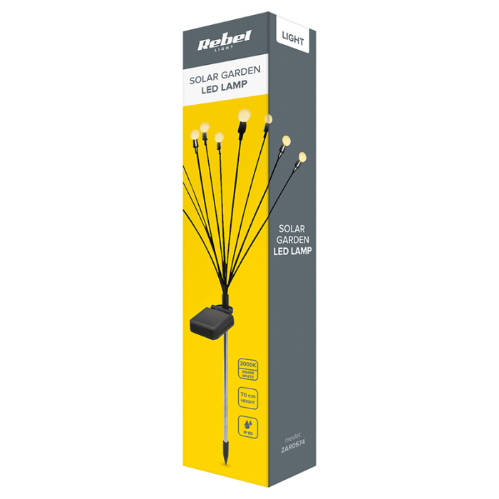 DECORATIUNE GRADINA LAMPI SOLARE REBEL [6]