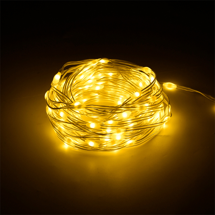 DECORATIUNE LED ALB CALD 10M REBEL [5]