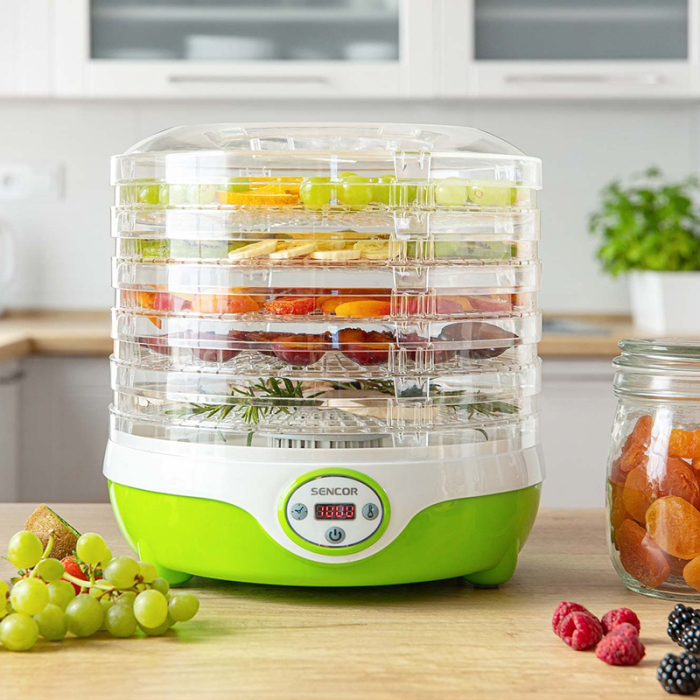 DESHIDRATOR ALIMENTE 5 TAVI 240 W SENCOR [12]