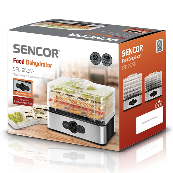 DESHIDRATOR ALIMENTE 5 TAVI 240W SENCOR [13]