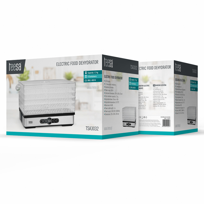 DESHIDRATOR CONVECTIE 5 TAVI 400W TEESA [10]