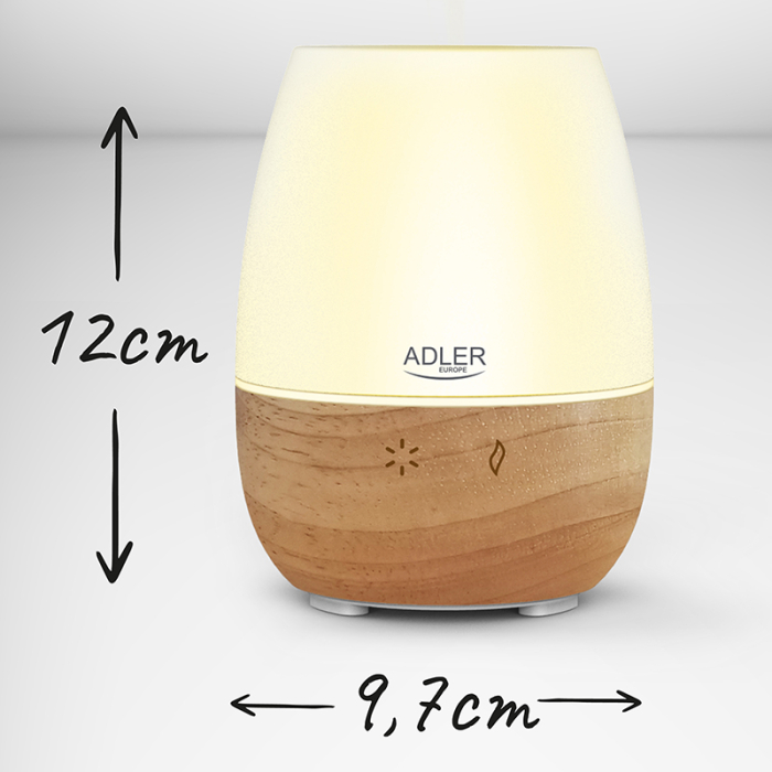 DIFUZOR AROME ULTRASONIC 3 IN 1 ADLER [10]