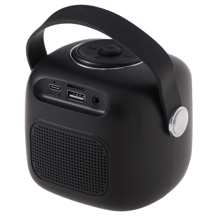 DIFUZOR KARAOKE CU MICROFON AD 1199 NEGRU ADLER [5]