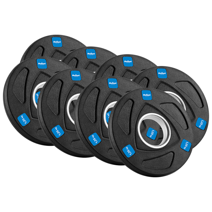 DISC GREUTATE FONTA CAUCIUCATA SET 30 KG REBEL ACTIVE [6]