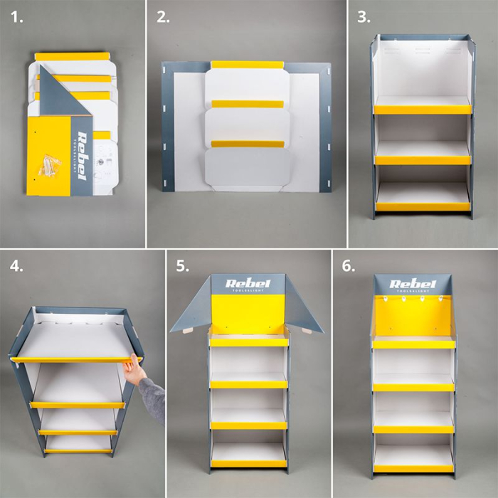 DISPLAY STAND CARTON REBEL [5]