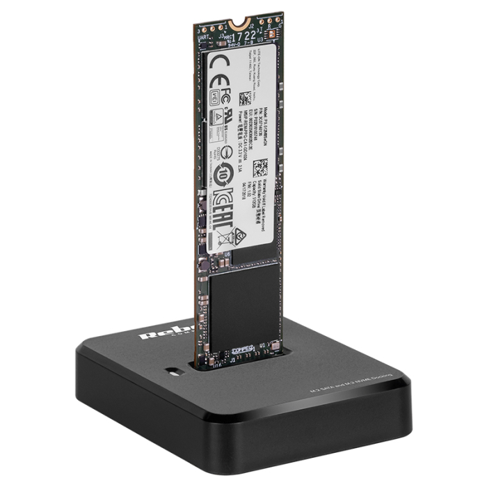 DOCKING STATION NVME M2 USB TYPE-C REBEL [6]