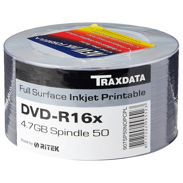 DVD-R 4.7GB 16X PRINTABIL SET 50 BUC TRAXDATA [2]