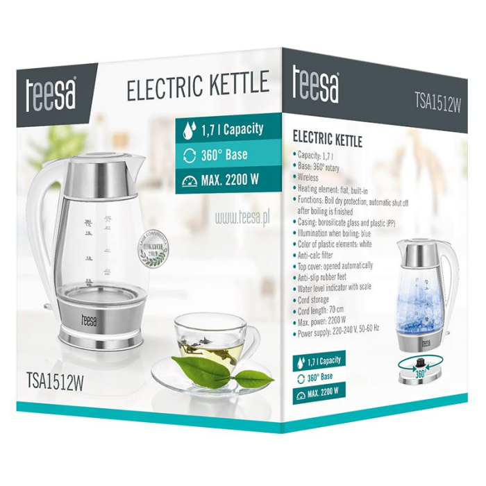 FIERBATOR ELECTRIC CORDLESS 1.7L TEESA [6]