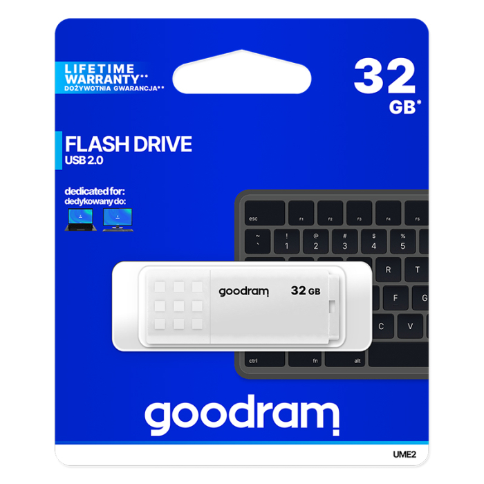 FLASH DRIVE 32GB USB 2.0 UME2 GOODRAM [2]