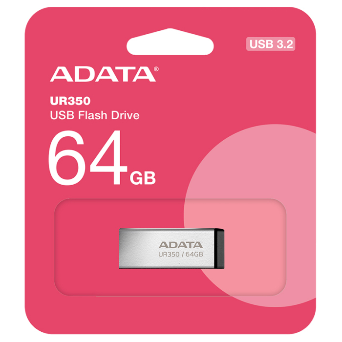 FLASH DRIVE METALIC 64GB USB 3.2 UR350 ADATA [5]