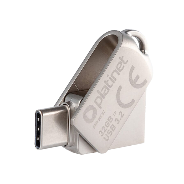 FLASH DRIVE USB 3.2 32GB PLATINET [2]
