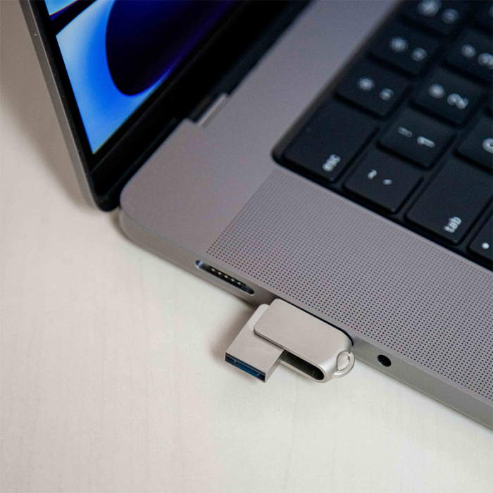 FLASH DRIVE USB 3.2 32GB PLATINET [5]