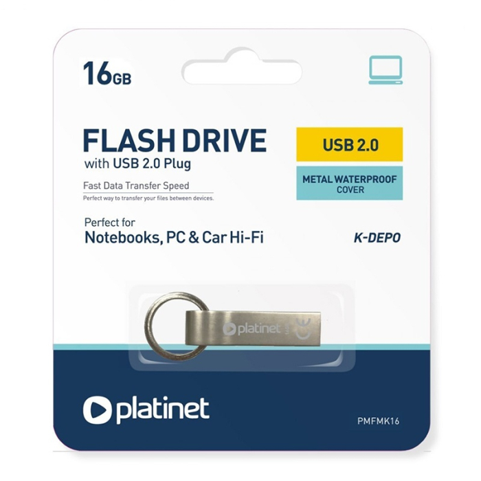 FLASH DRIVE USB K-DEPO 16GB PLATINET [3]