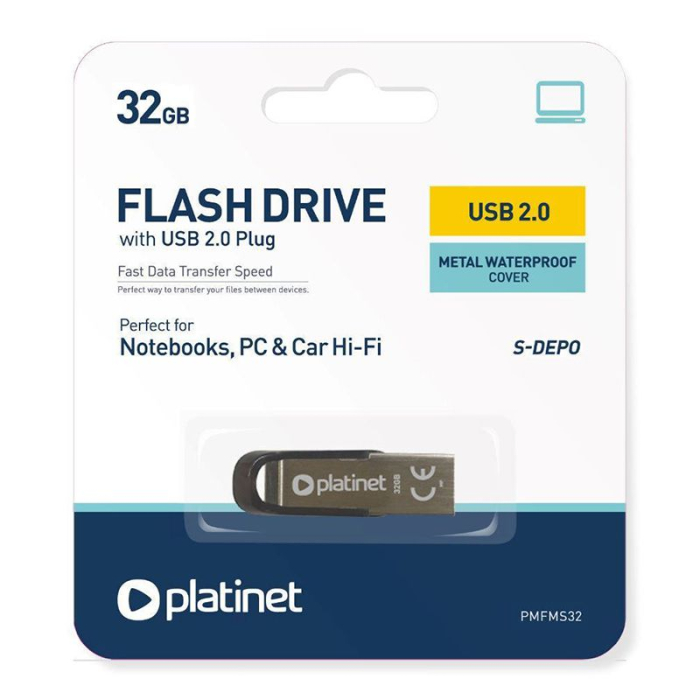 FLASH DRIVE USB S-DEPO 32GB PLATINET [3]