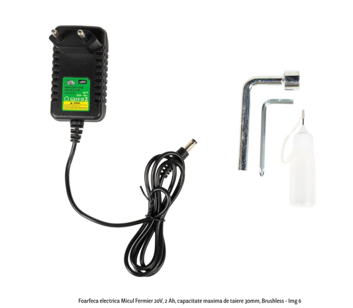 Foarfeca electrica Micul Fermier 20V, 2 Ah, capacitate maxima de taiere 30mm, Brushless [7]