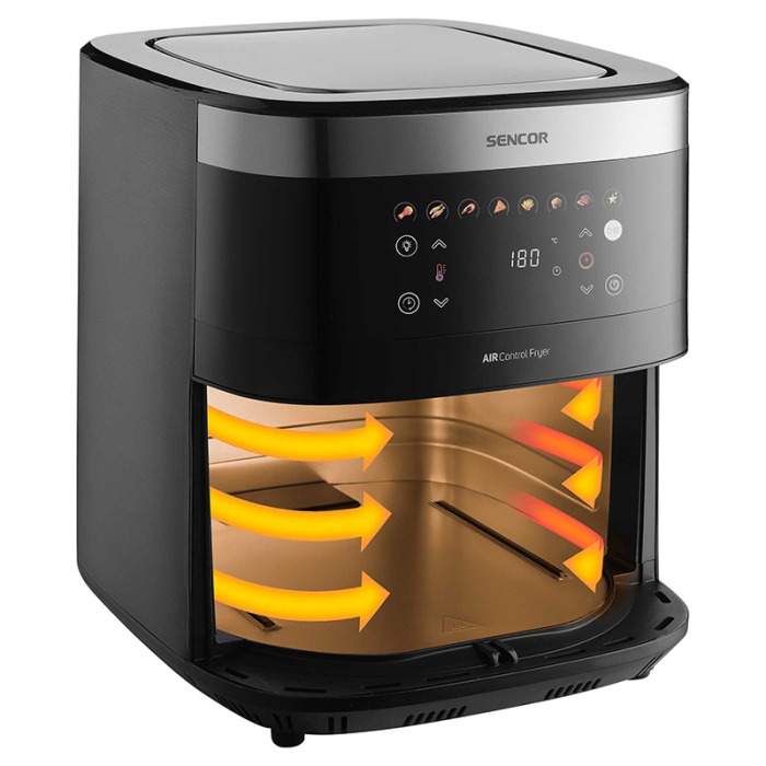 FRITEUZA AER CALD AIRFRYER 9L 1700W SENCOR [11]