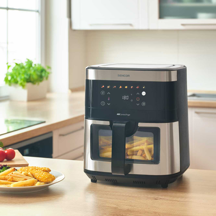 FRITEUZA AER CALD AIRFRYER 9L 1700W SENCOR [14]