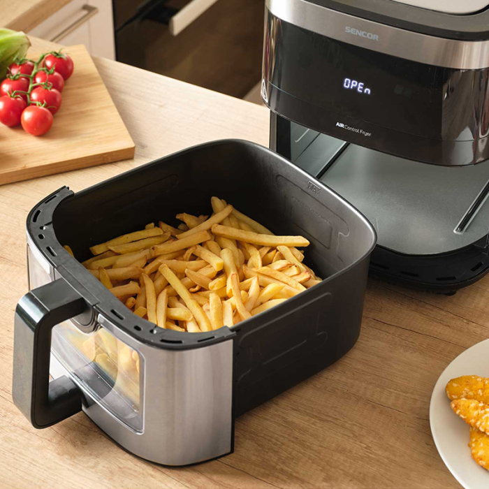 FRITEUZA AER CALD AIRFRYER 9L 1700W SENCOR [4]