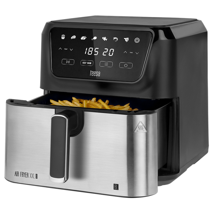 FRITEUZA AIRFRYER 8L 1700W DIGITAL AIR FRYER XXL TEESA [2]