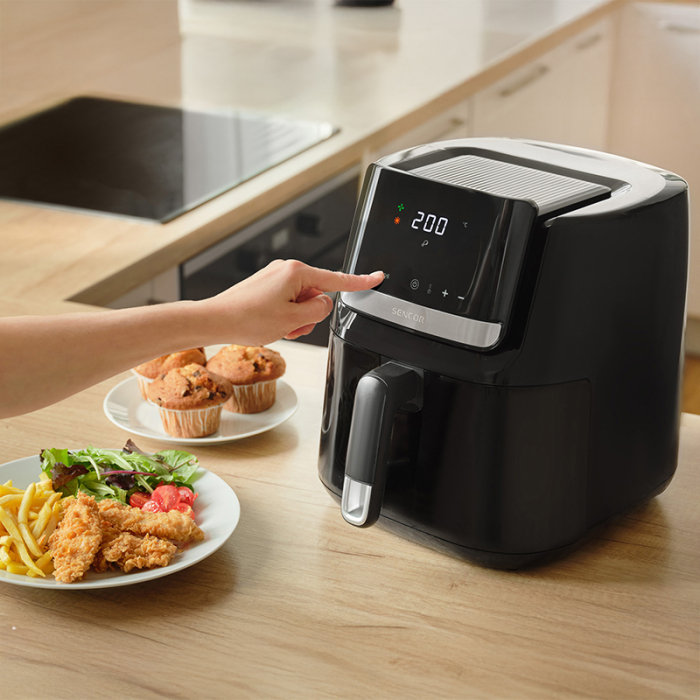 FRITEUZA DIGITAL AIRFRYER 6.5L 1600W SENCOR [11]