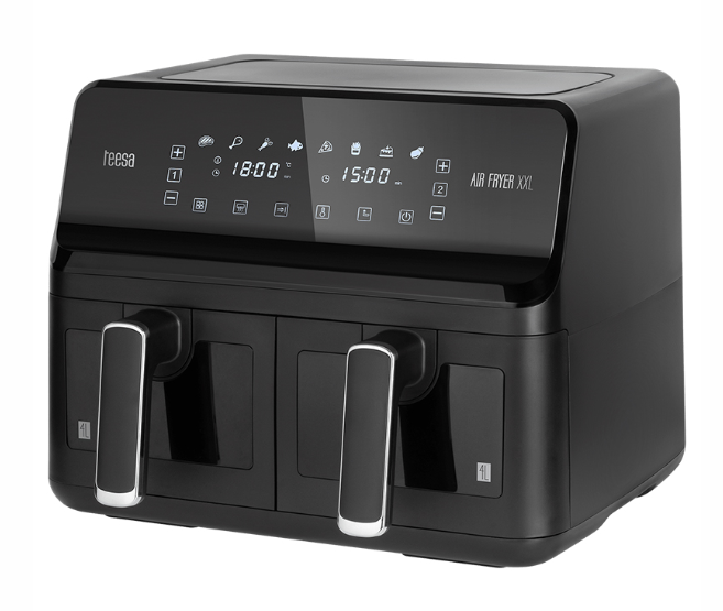 Teesa Air Fryer Dual – Friteuză cu aer cald 8L, 2700W [2]