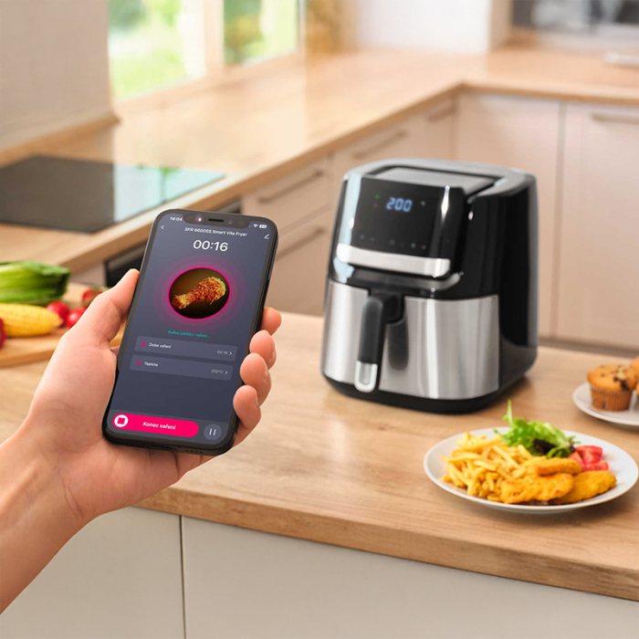 FRITEUZA SMART DIGITAL AIRFRYER 6.5L 1600W SENCOR [5]