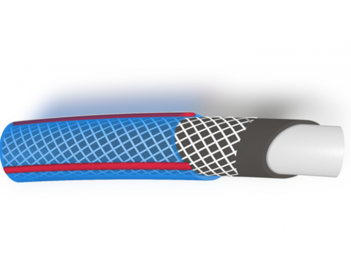 Furtun apă 4 straturi 3/4" – 20m, cod 99432 [2]