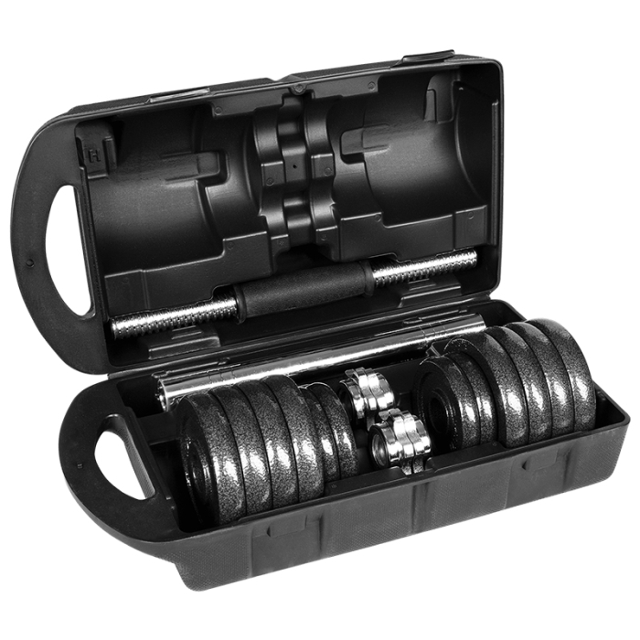 GANTERE REGLABILE CU VALIZA TOTAL 15KG REBEL ACTIVE [6]