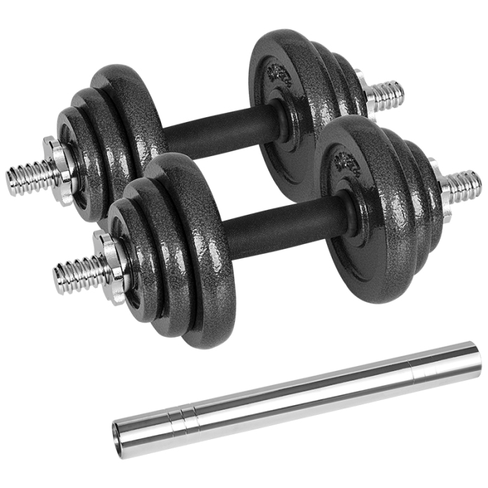 GANTERE REGLABILE CU VALIZA TOTAL 20KG REBEL ACTIVE [2]