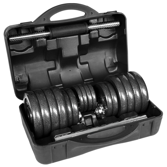 GANTERE REGLABILE CU VALIZA TOTAL 30KG REBEL ACTIVE [6]