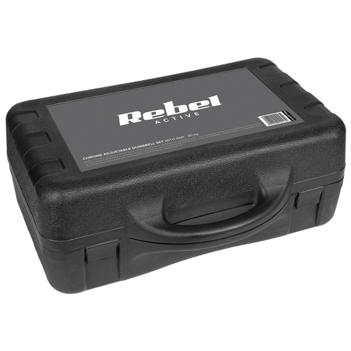 GANTERE REGLABILE CU VALIZA TOTAL 30KG REBEL ACTIVE [7]