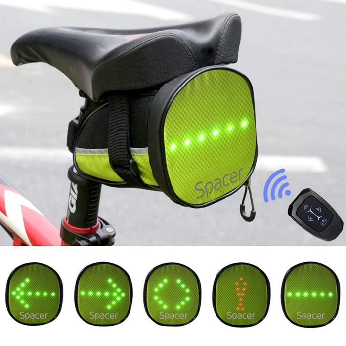 GEANTA BICICLETA CU SEMNALIZARE LED SPACER [8]