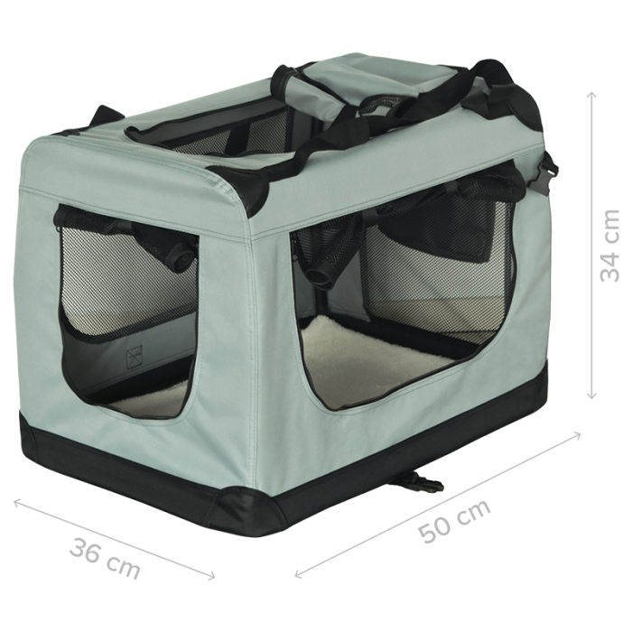 GEANTA DE TRANSPORT ANIMALE 50X34X36 CM REBEL ANIMALS [11]