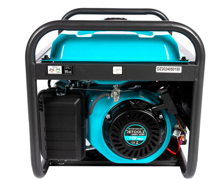 Generator Detoolz 3kW 2P230 B4T pornire electrica 15L fara roti G02 [3]