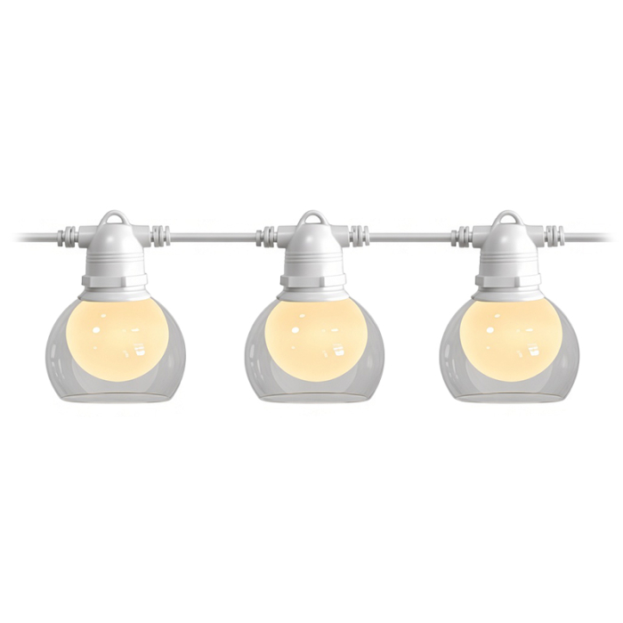 GHIRLANDA LED 10 BECURI X 0.56W 3000K 8M [2]