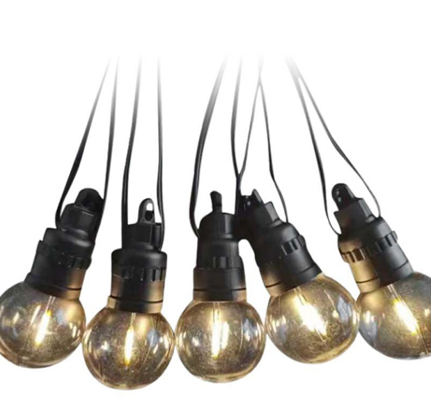 Ghirlandă solară LED 0.5W x 10, 12m, 3000K lumină caldă, SKU-7804 [3]