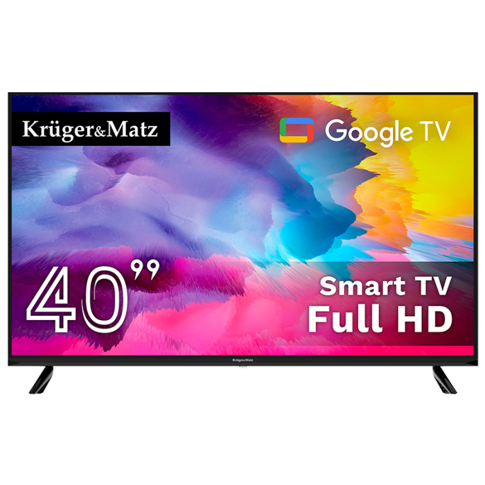GOOGLE SMART TV 40 INCH 101CM H265 HEVC KRUGER&MATZ [2]