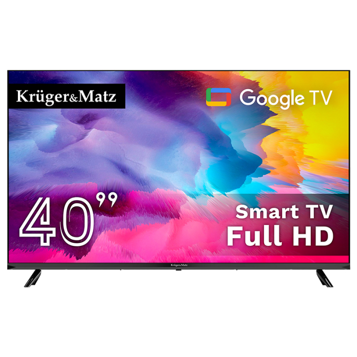 GOOGLE SMART TV 5.0 40 INCH 101CM H265 HEVC KRUGER&MATZ [2]