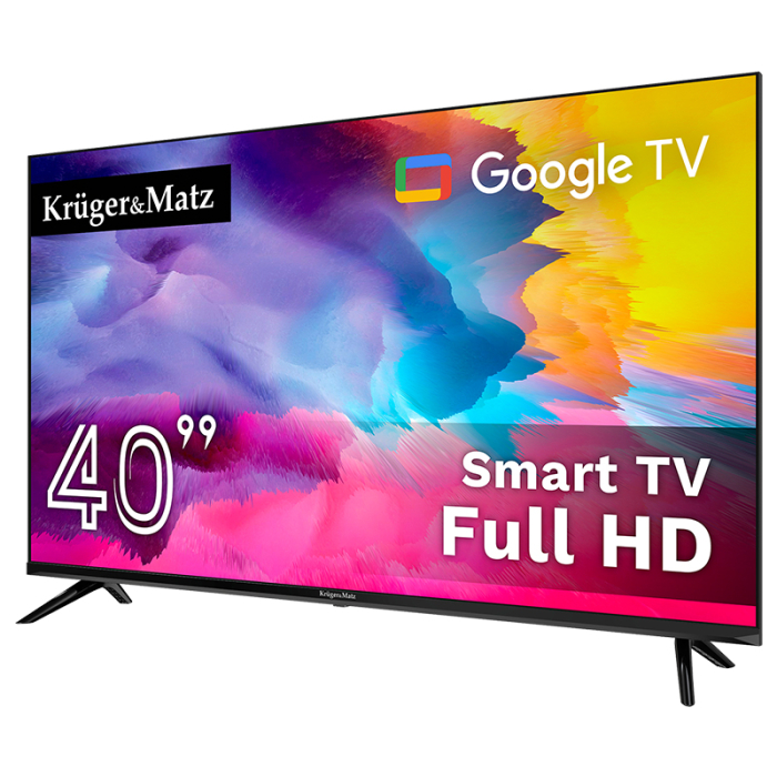 GOOGLE SMART TV 5.0 40 INCH 101CM H265 HEVC KRUGER&MATZ [3]