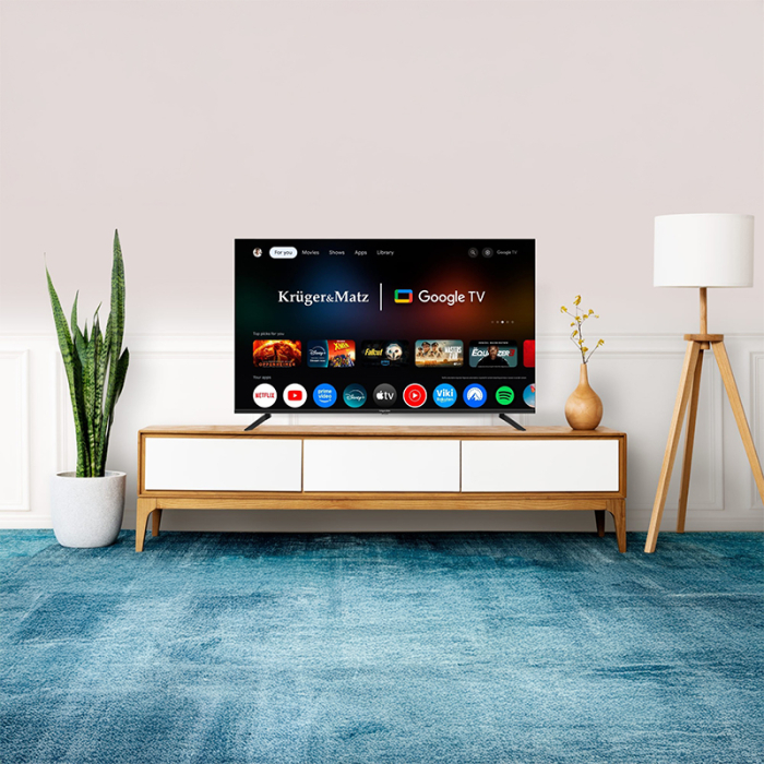 GOOGLE SMART TV 58 INCH 147CM H265 HEVC KRUGER&MATZ [9]