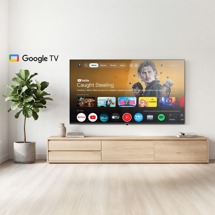 GOOGLE SMART TV QLED 75INCH 191CM H265 HEVC KRUGER&MATZ [4]