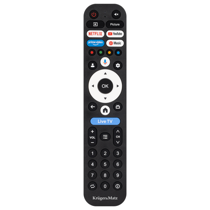 GOOGLE SMART TV QLED 86INCH 218CM H265 HEVC KRUGER&MATZ [13]