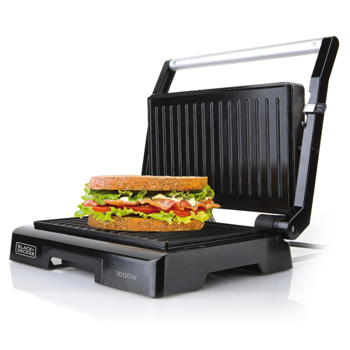 GRATAR ELECTRIC 1000W INOX TEFLON BLACK&DECKER [3]