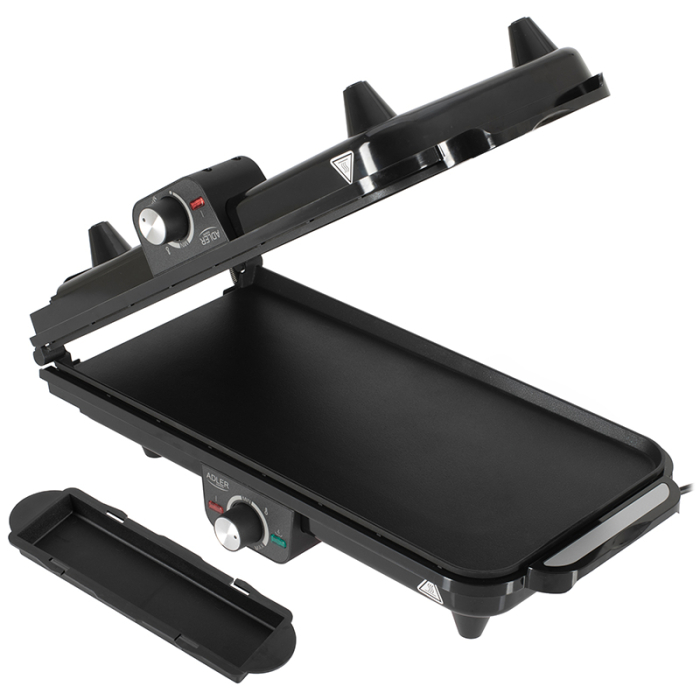 GRILL ELECTRIC 2 PLACI MAX 3000W ADLER [8]
