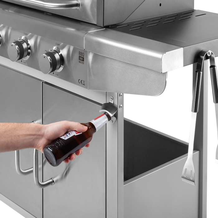 GRILL GAZ 3 ARZATOARE BBQ 3001 MASTER GRILL TEESA [11]