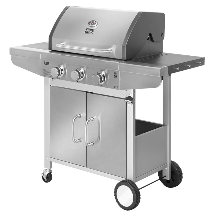GRILL GAZ 3 ARZATOARE BBQ 3001 MASTER GRILL TEESA [2]